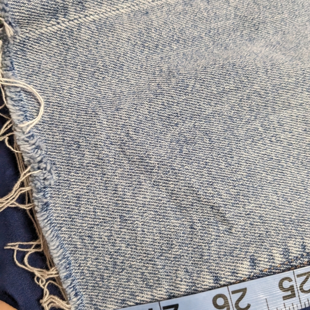 American eagle mom jeans destroyed with back of thigh slit - Picture 15 of 16